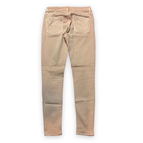 Hudson Nico‎ Mid Rise Pastel Blush Pink Skinny Jeans - Picture 2 of 7